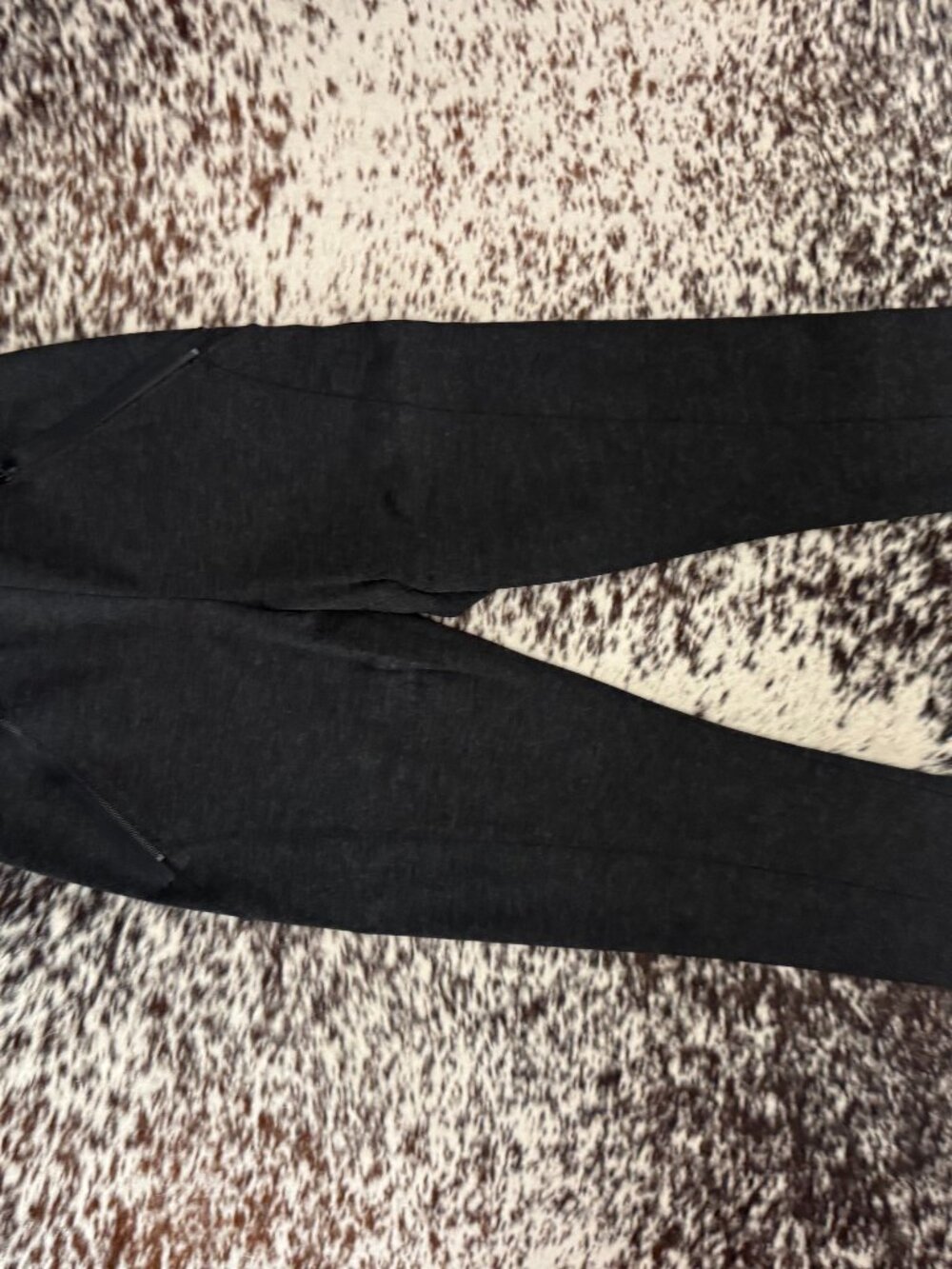 Elie Tahari Gray Ankle Zip Trousers Sz XS